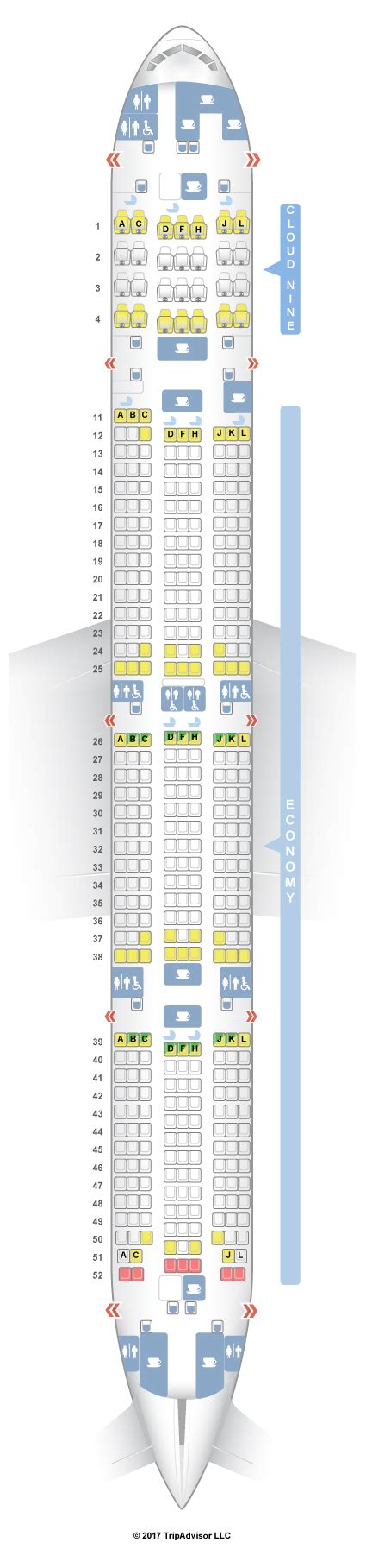ethiopian airlines 777 seat map
